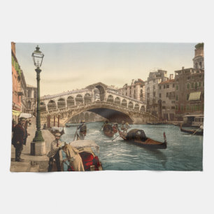 Linge De Cuisine Pont II, Venise, Italie de Rialto