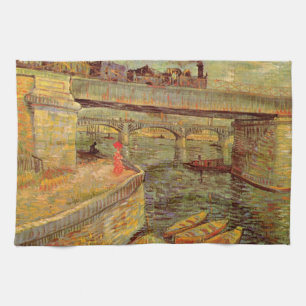 Linge De Cuisine Ponts sur la Seine, Asnières par Vincent van Gogh