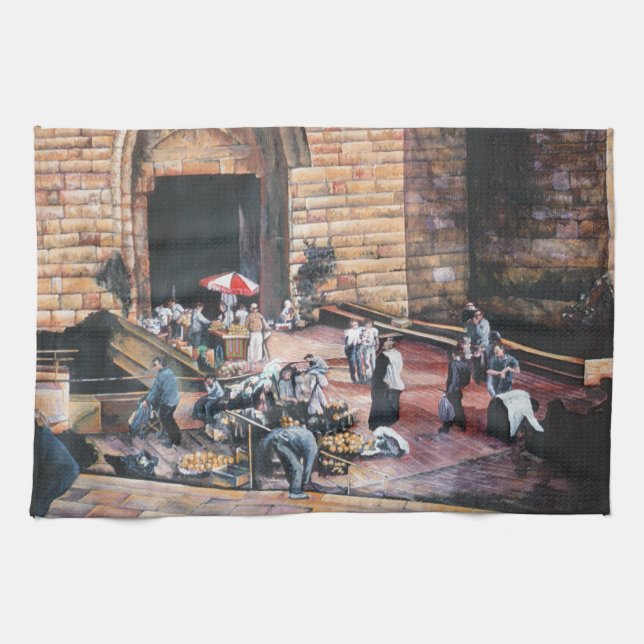 Linge De Cuisine Porte d'or de Damas, Vieux Jérusalem (Horizontal)