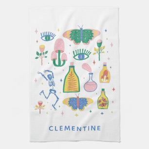 Linge De Cuisine Potions magiques de cuisine colorée Nom personnali