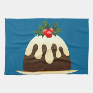 Linge De Cuisine pouding de noël