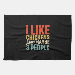 Linge De Cuisine Poulet J'Aime Les Poulets