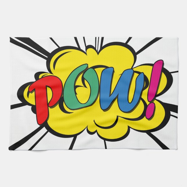 Linge De Cuisine Pow ! (Horizontal)