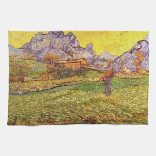 Linge De Cuisine Pré en montagne par Vincent van Gogh