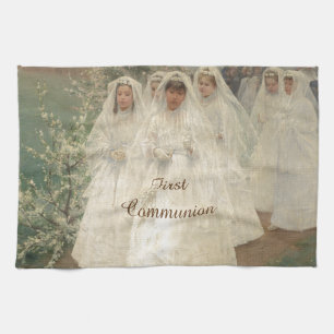 Linge De Cuisine Première communion