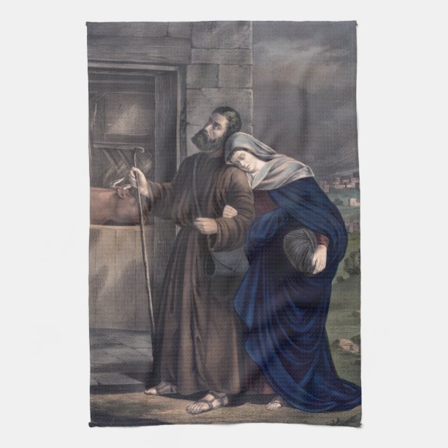 Linge De Cuisine Première veille de Noël (Vertical)