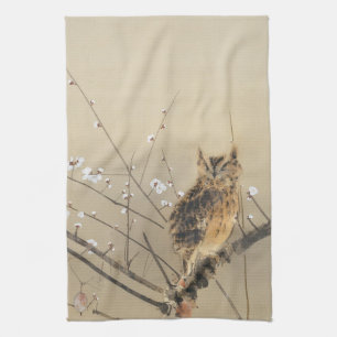 Linge De Cuisine Premières fleurs de prunier par Nishimura Goun, Hi