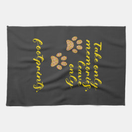 Linge De Cuisine Prenez seulement des souvenirs, laissez seulement 