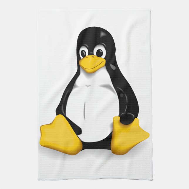Linge De Cuisine Produits de Linux Tux (Vertical)