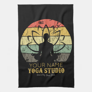 Linge De Cuisine Professeur de Fitness Yoga Studio Personnalisé Gur