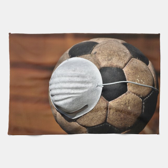 Linge De Cuisine Protection contre les virus du football respiratoi (Horizontal)