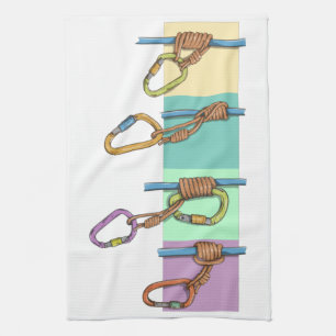 Linge De Cuisine PRUSIK Thirdhand, Manchard, Klemheist, Bachmann