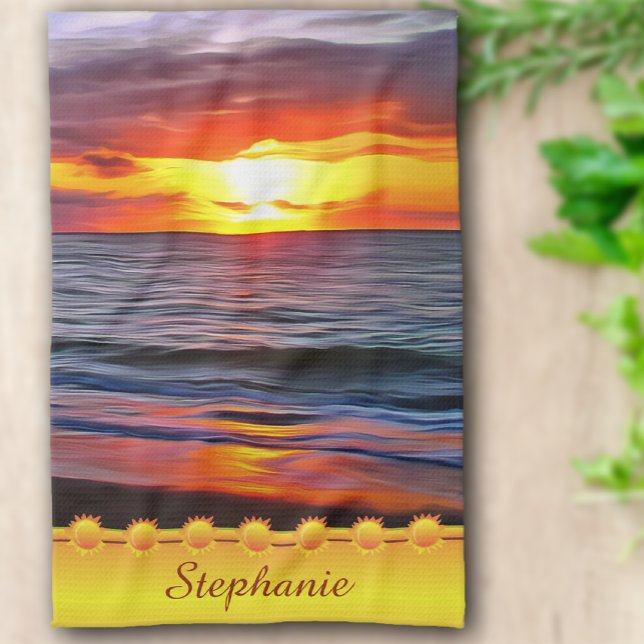 Linge De Cuisine Puerto Sunset 1739 (Créateur téléchargé)