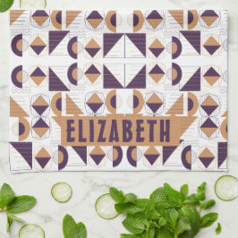 Linge De Cuisine Purple and gold Aesthetic abstract