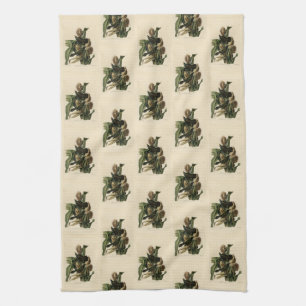 Linge De Cuisine Purple Grakle (Grackle) Audubon's Birds of America