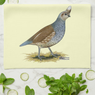 Linge De Cuisine Quail à échelle
