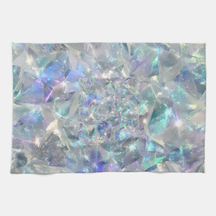 Linge De Cuisine Quartz Crystal Sparkly Motif