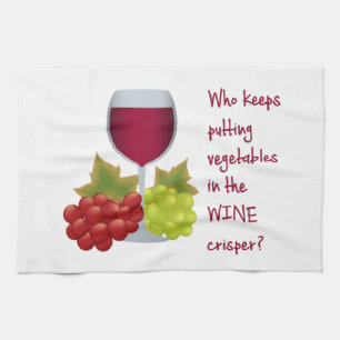 Linge De Cuisine Qui met des légumes dans la croustille à vin ?
