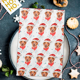 Linge De Cuisine Race de chien Labrador Noël
