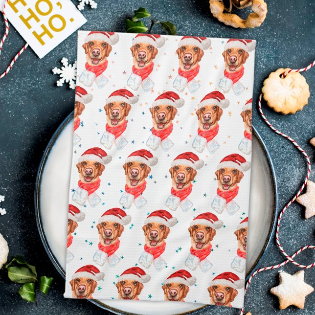 Linge De Cuisine Race de chien Labrador Noël (Créateur téléchargé)