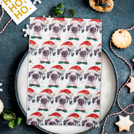Linge De Cuisine Races de chiens Grand Danois Étoiles de Noël