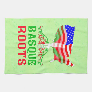 Linge De Cuisine Racines basques américaines