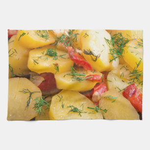 Linge De Cuisine Ragoût des pommes de terre à l'oignon, au paprika