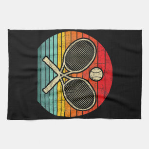 Linge De Cuisine Raquette de tennis Vintage Traversée Retro - Amate