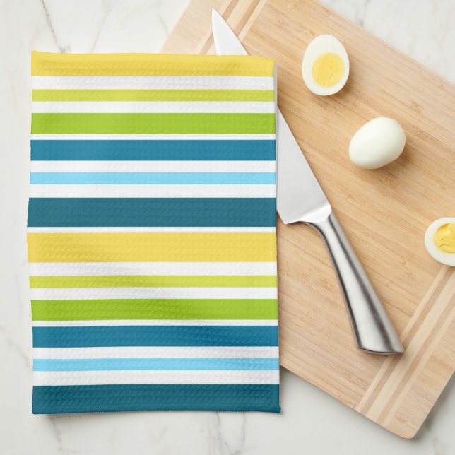 Linge De Cuisine Rayures (Quart Plié)