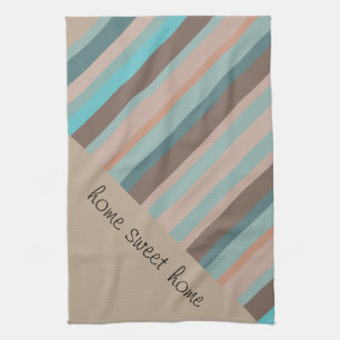 Linge De Cuisine Rayures de l'océan pacifique