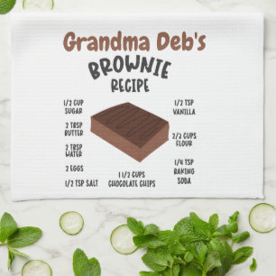Linge De Cuisine Recette Brownie de Grandma Deb