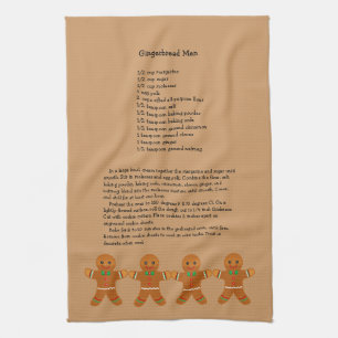 Linge De Cuisine Recette de bonhommes en pain d'épice de Noël