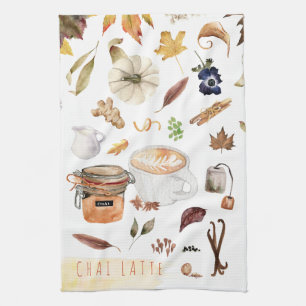 Linge De Cuisine Recette de Chai Latte   Friendsgiving de Thanksgiv