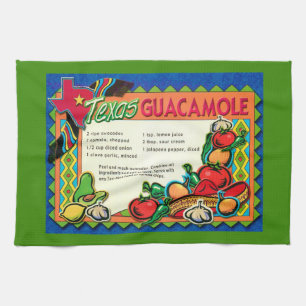Linge De Cuisine Recette de guacamole du Texas