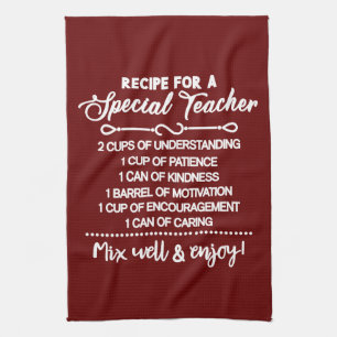 Linge De Cuisine Recette Inspirante Pour Un Enseignant Spécial
