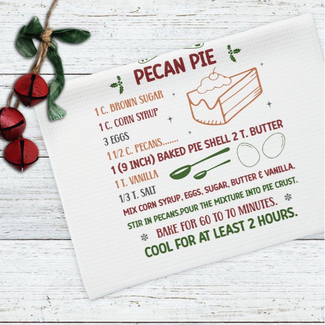 Linge De Cuisine Recette Pecan de Noël (Créateur téléchargé)