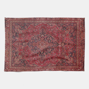 Linge De Cuisine Red Antique Carpet