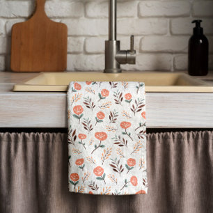 Linge De Cuisine Red Poppies Nordic Kitchen Towne