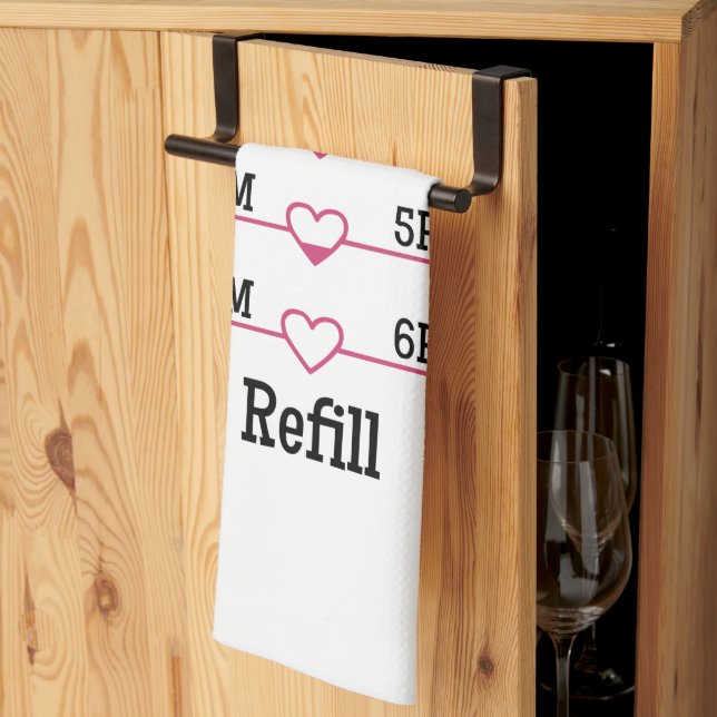 Linge De Cuisine Refill Chart (Pliage en tiers)