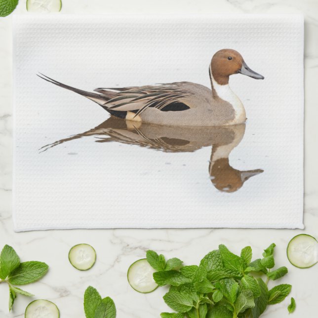 Linge De Cuisine Réflexions d'un canard à ongles du Nord (Plié)