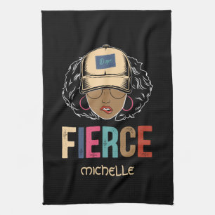 Linge De Cuisine Reine noire   Fierce   Femme noire