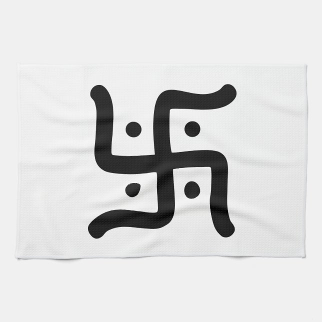Linge De Cuisine religion indoue traditionnelle indienne de symbole (Horizontal)