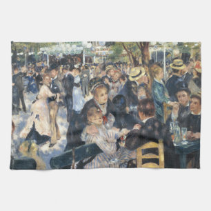 Linge De Cuisine Renoir Moulin Danse Galette Party