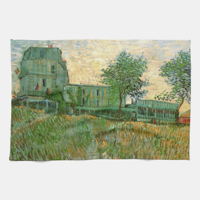 Linge De Cuisine Restaurant Sirene, Asnières par Vincent van Gogh (Horizontal)