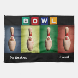 Linge De Cuisine Retro Bowl, Team Bowling