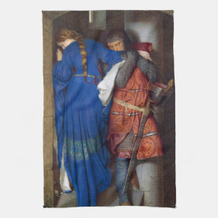 Linge De Cuisine Réunion sur les escaliers de la tourelle par F. W.