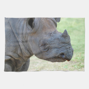 Linge De Cuisine Rhinocéros noir