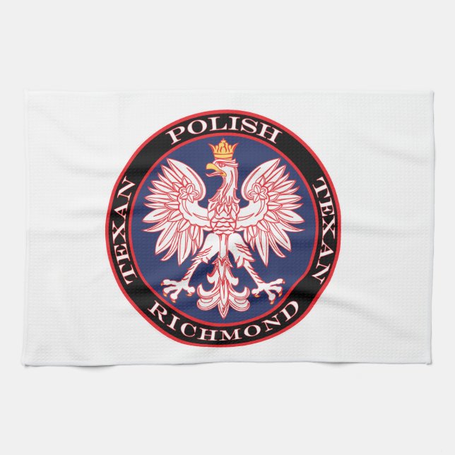Linge De Cuisine Richmond Polonais Texan (Horizontal)