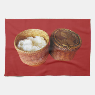 Linge De Cuisine Riz épineux [Khao Niao] Thai Lao Food