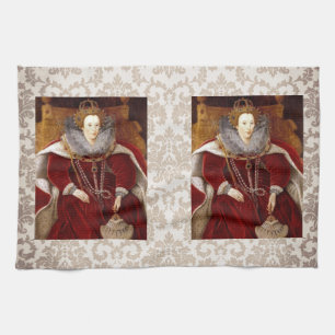 Linge De Cuisine Robes longues rouges d'Elizabeth I